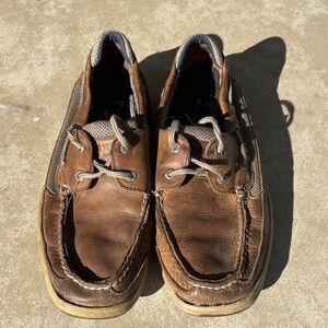 Antique Sperry Men's Classic Brown Boat Shoes